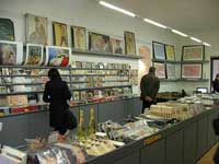 Gift shop of the Egon Schiele Art Centre
