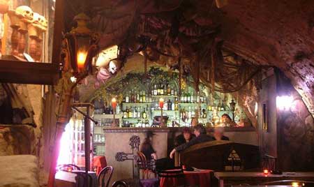 The Horror Bar in Cesky Krumlov