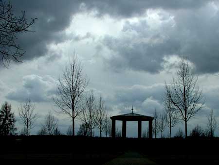 Rotunda of the Lidice memorial