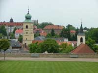 View from the monastery gardens