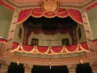 Part of the Baroque theatre in the Litomysl chateau