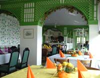 Mělník's chateau restaurant