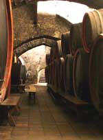 Wine cellars of the Mělník chateau