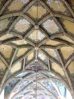 Ceiling arches of Melnik's Church of Sts Peter and Paul