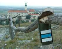 View from Svaty Kopecek across Mikulov