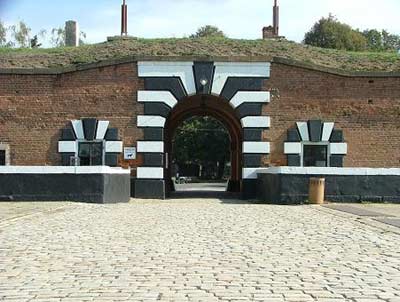 Entrance to Terezin's small fortress