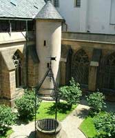 Courtyard of the old bishops' palace