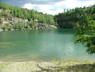 Vykleky quarry outside Olomouc