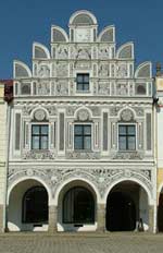 rnaissance townhouse on the main square of Telc